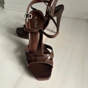 Aldo Brown Heels